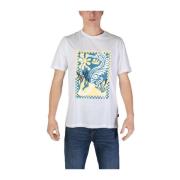 Korte mouwen katoenen T-shirt collectie Hugo Boss , White , Heren