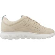 Sneakers Spherica Stijl Geox , Beige , Dames