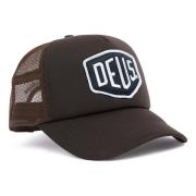 Baylands Trucker Cap Deus Ex Machina , Brown , Heren