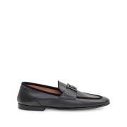 Zwarte Loafer Schoenen Elegante Stijl Dolce & Gabbana , Black , Heren