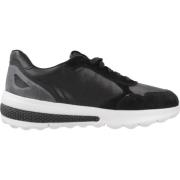 Sneakers met Spherica Actif Technologie Geox , Black , Heren