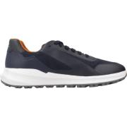 Stijlvolle Sneakers voor Mannen en Vrouwen Geox , Blue , Heren