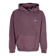 Capuchon Fleece Sweatshirt Pruim Obey , Purple , Heren