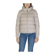 Herfst/Winter Dames Polyamide Jassen Collectie Napapijri , Beige , Dam...