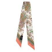 Zijden Paisley Print Sjaal Etro , Multicolor , Dames