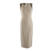 Beige Jurk voor Vrouwen Patrizia Pepe , Beige , Dames