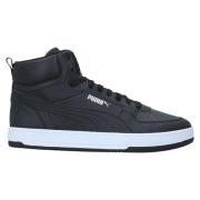 Mid Silver White Sneakers Puma , Gray , Heren