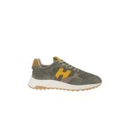 Hyperlight Sneakers met Suède en Nubuck Hogan , Multicolor , Heren