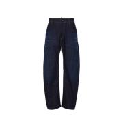 Donkere Urban Wash Snatch Fit Broek Dsquared2 , Blue , Heren