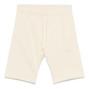 Lichte beige shorts met trekkoord en zijzakken Autry , Beige , Heren