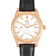 Pre-owned Rose Gold watches Omega Vintage , White , Heren