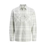 Lente Check Overshirt Jack & Jones , Green , Heren