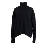 Alpaca Coltrui Sweater C.T.plage , Black , Dames