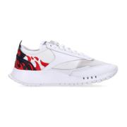 Reebok Lage Sneaker Wit/Rood Herenschoen Vision OF Super , White , Her...