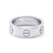 Pre-owned White Gold rings Cartier Vintage , White , Dames