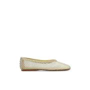 Ballerina's met glinsterende kristallen Forte Forte , Yellow , Dames