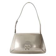 Zilveren Leren Liquid Sac 4G Givenchy , Gray , Dames