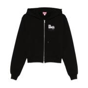 Stijlvolle Nero Sweatshirt voor Vrouwen Kenzo , Black , Dames