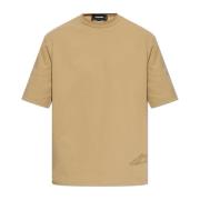 T-shirt met logo Dsquared2 , Green , Heren