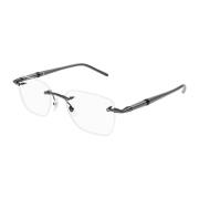 Metalen optische monturen AW24-stijl Montblanc , Gray , Heren