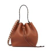 Bruine Schoudertas Stijlvol Valentino Garavani , Brown , Dames