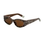 Jac4 C11Sun Sunglasses Jacquemus , Brown , Dames