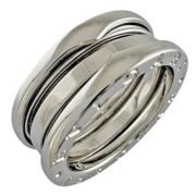 Pre-owned White Gold rings Bvlgari Vintage , Gray , Dames