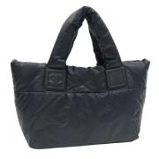 Pre-owned Canvas chanel-bags Chanel Vintage , Black , Dames