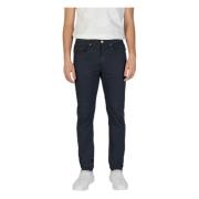 Slim Pants Lente/Zomer Collectie Katoenmix Jeckerson , Blue , Heren