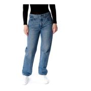 90's Loose Fit Jeans 501 Levi's , Blue , Dames