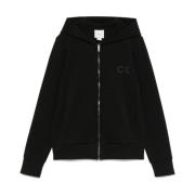 Zwarte Sweatshirt Damesmode Calvin Klein , Black , Dames