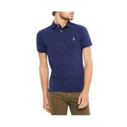 Polo met korte mouwen en slim fit Polo Ralph Lauren , Blue , Heren