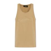 Top met logo Dsquared2 , Green , Heren