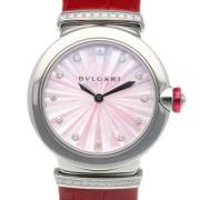 Pre-owned Stainless Steel watches Bvlgari Vintage , Pink , Dames