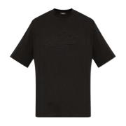 T-shirt met logo Dsquared2 , Black , Heren