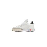 Leren Sneakers met Japans Ontwerp Mihara Yasuhiro , White , Heren