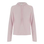 Roze Wol Kasjmier Koordsweater Allude , Pink , Dames