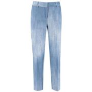 Vintage Denim Regular-Fit Broek Ermanno Scervino , Blue , Dames