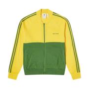 Gedurfd Goud Gebreid Tracktop Adidas Originals , Multicolor , Heren