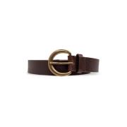 Leren riem Dsquared2 , Brown , Dames