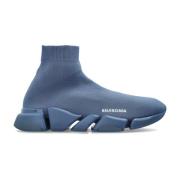 Speed 2.0 sneakers met sok Balenciaga , Blue , Heren