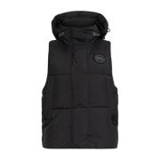 Donsvest met capuchon Canada Goose , Black , Dames