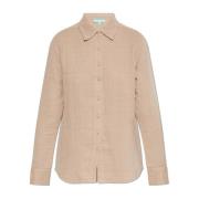 Shirt Tina Melissa Odabash , Beige , Dames