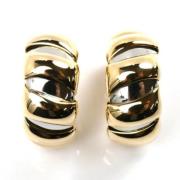 Pre-owned Yellow Gold earrings Bvlgari Vintage , Yellow , Dames