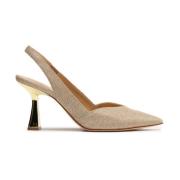 Elegante Decollete Schoenen Michael Kors , Beige , Dames