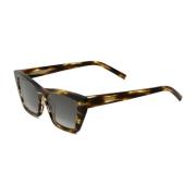 Bruine Cat-Eye Zonnebril UV-bescherming Saint Laurent , Brown , Dames