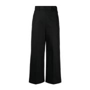 Zwarte Pantalone Broek Msgm , Black , Dames