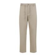 Beige Broek voor Mannen Moncler , Beige , Heren