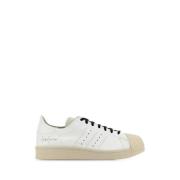 Tweekleurig leren Superstar sneakers Y-3 , White , Heren