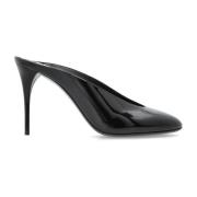 Patent hakken muiltjes Alaïa , Black , Dames